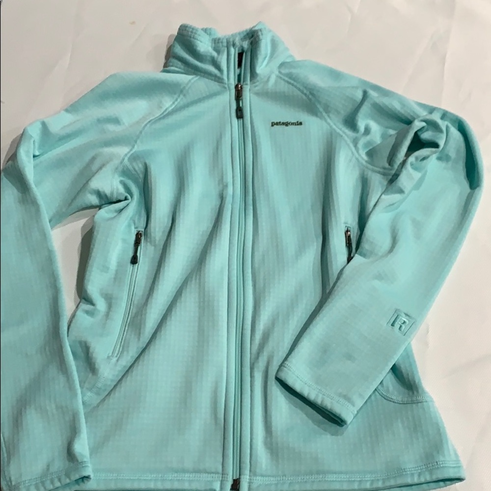 Patagonia Light Blue Crew Neck Sweater